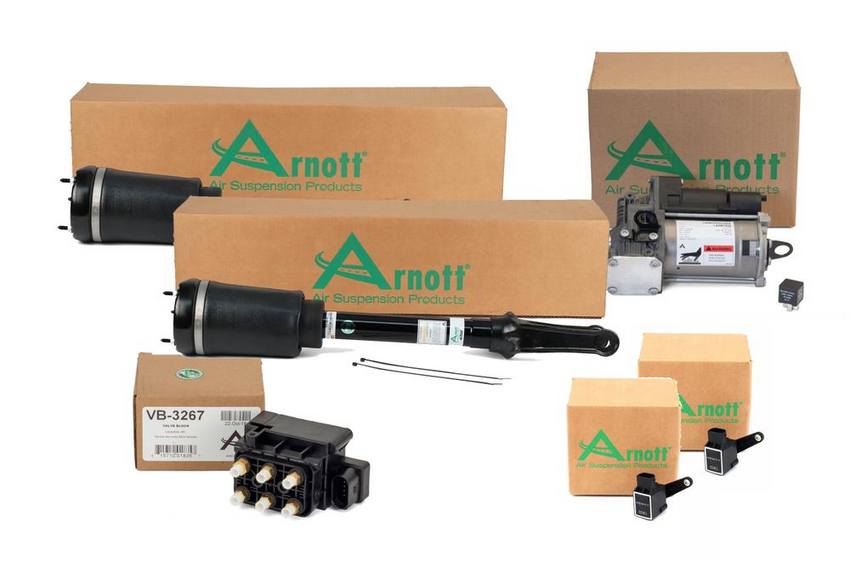 Mercedes Suspension Strut Assembly Kit - Front (with Air Suspension and Airmatic) (without ADS) 164320611380 - Arnott 4001494KIT